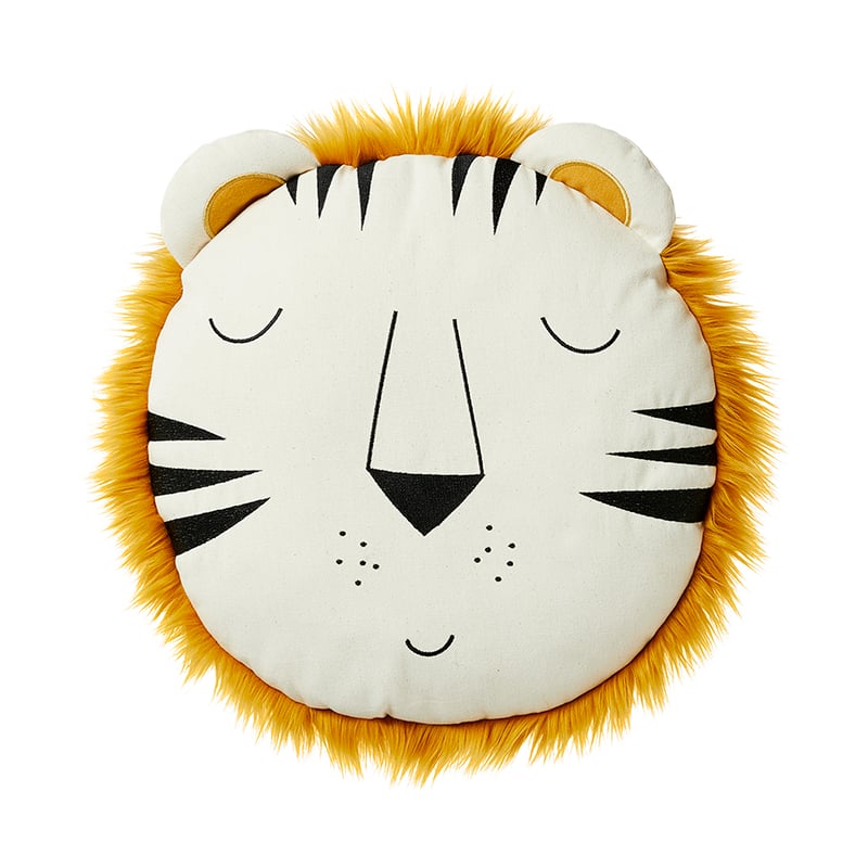 Designer Cushion Range Beige Furry Tiger
