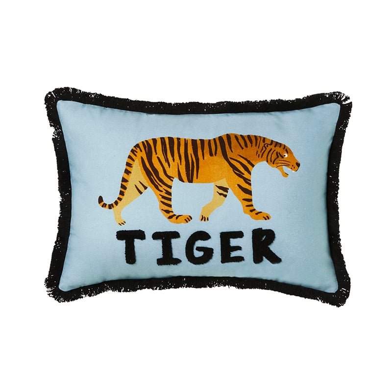 Decorative Cushion Range  Blue Jungle Tiger
