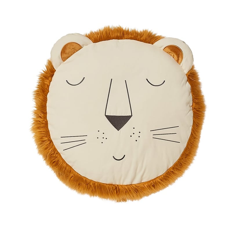 Lion Beige Floor Cushion   