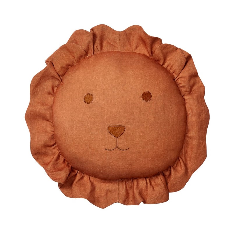 Linen Lion Classic Cushion