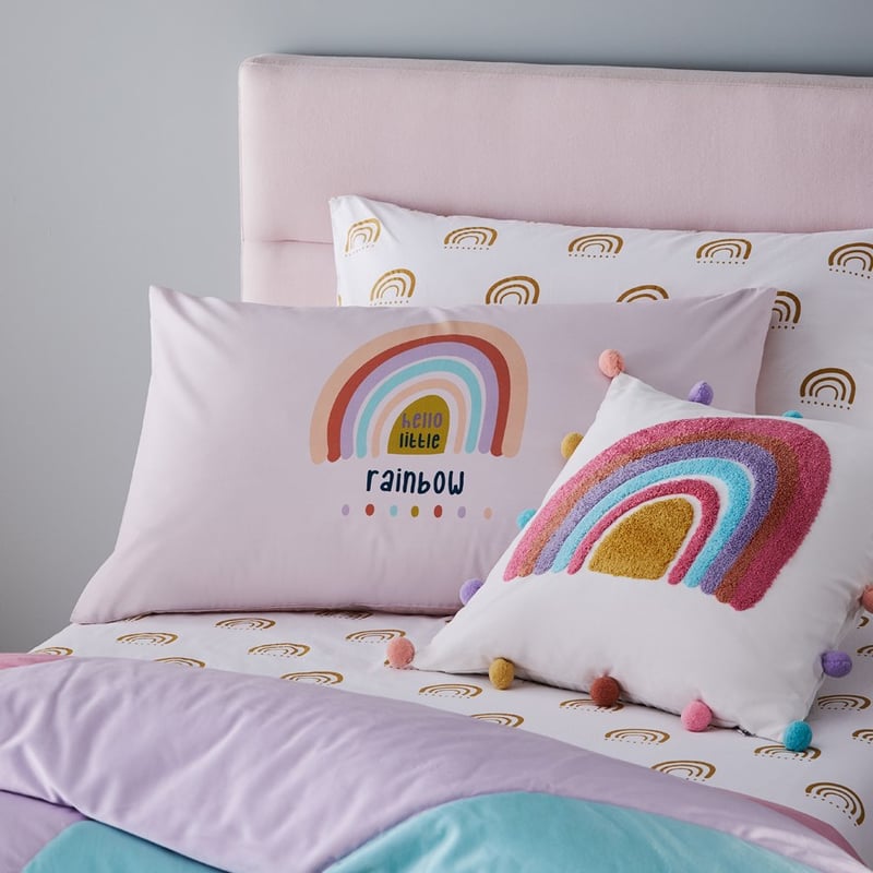 Rainbow Sunrise Classic Cushion