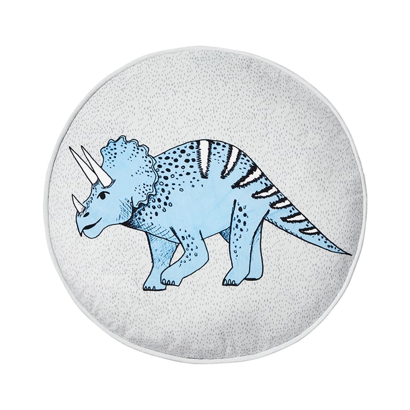 Classic Cushion Range Aqua Round Dino