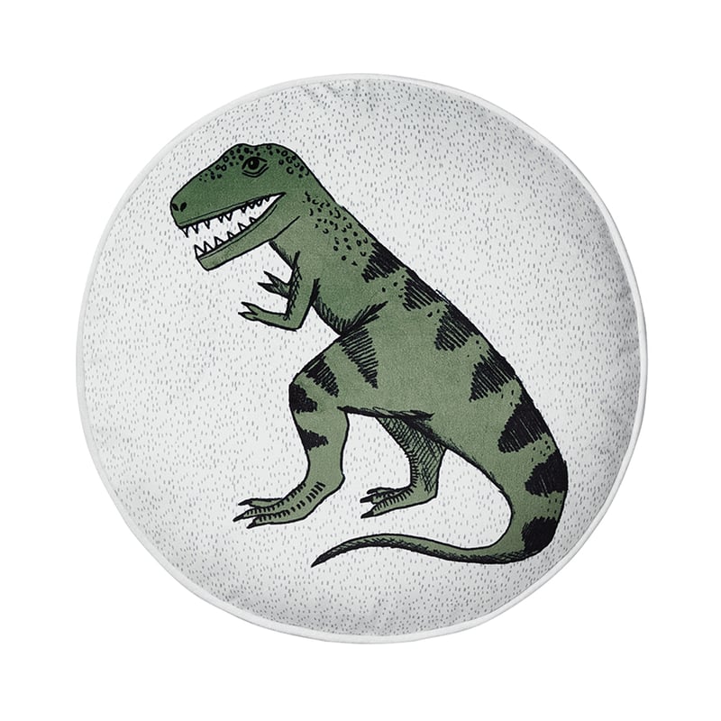Classic Cushion Range Khaki Round Dino
