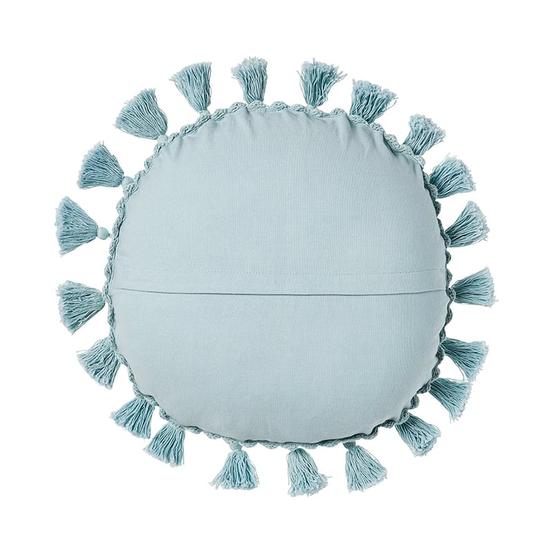 Crochet Sea Foam Cushion  