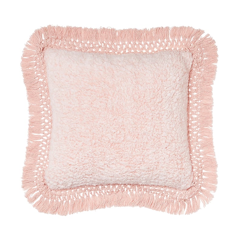 Brooklyn Sherpa Cushion Pink