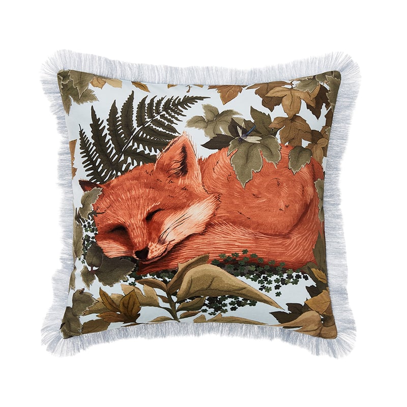 Fleur Harris Fox Velvet Cushion