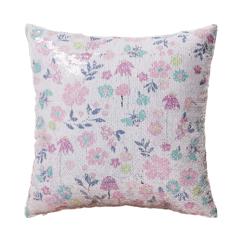 Sweet Bunny Reversible Printed Sequin Cushion