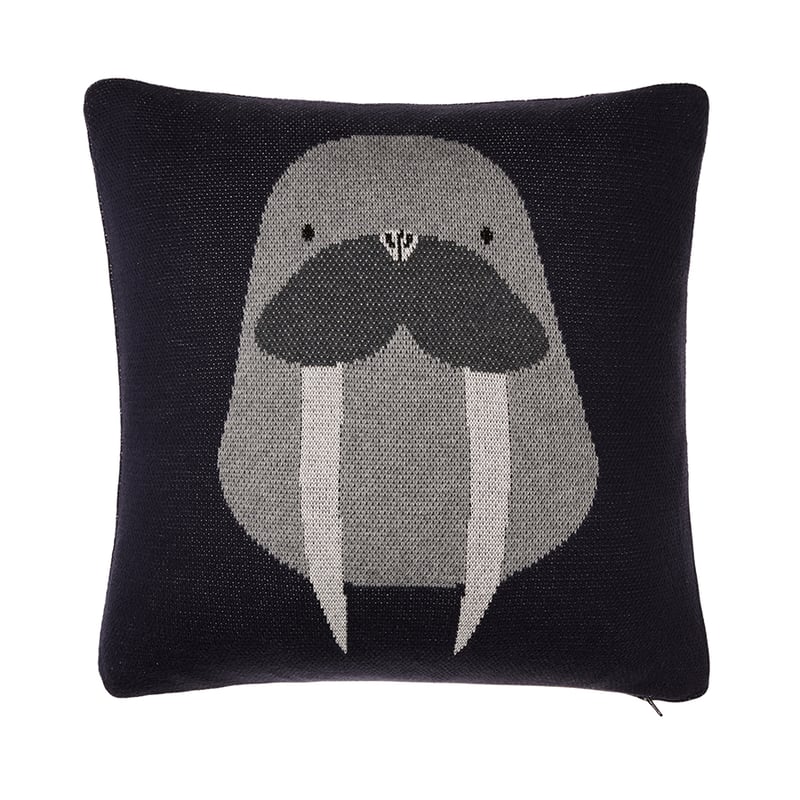 Walrus Cushion Navy  