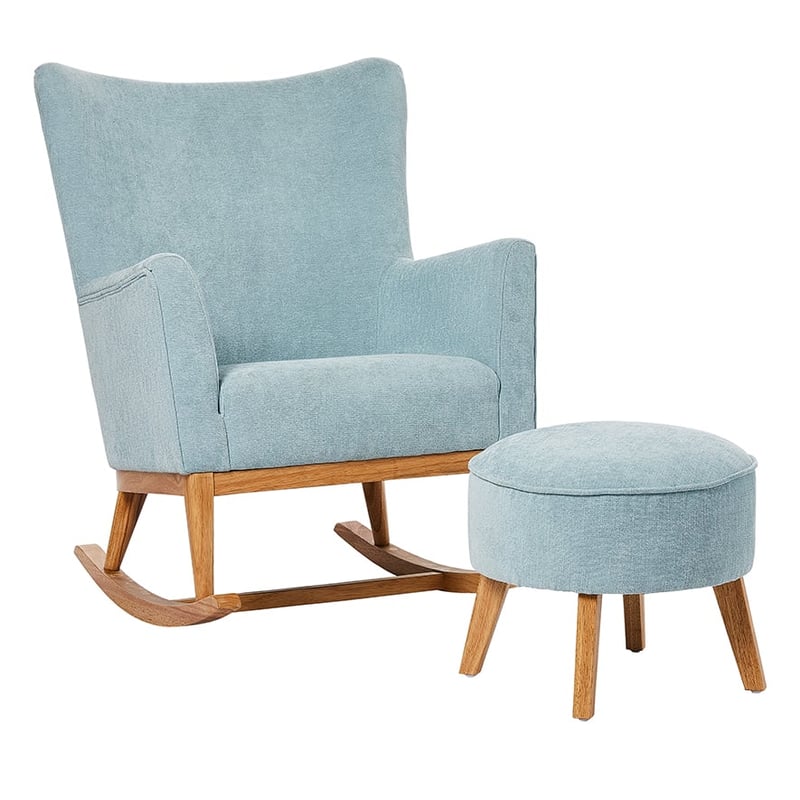 Marley Baby Blue Rocking Chair