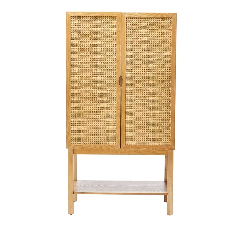Arden Rattan Natural Cupboard
