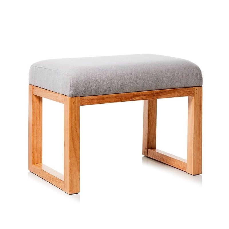 Hampton Grey Rocking Chair & Foot Stool Set