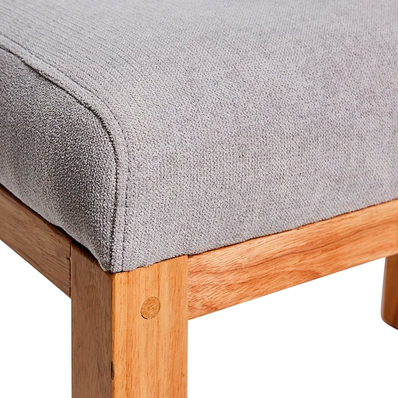 Hampton Grey Rocking Chair & Foot Stool Set