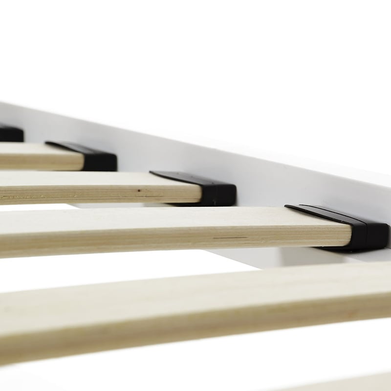 Marley Iron Bed White