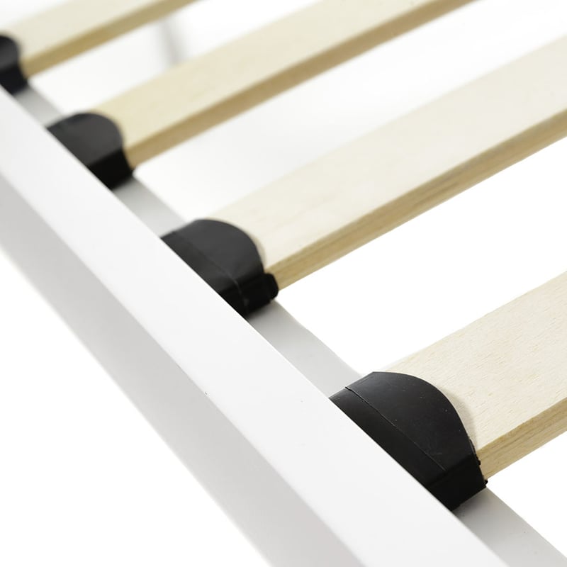 Marley Iron Bed White