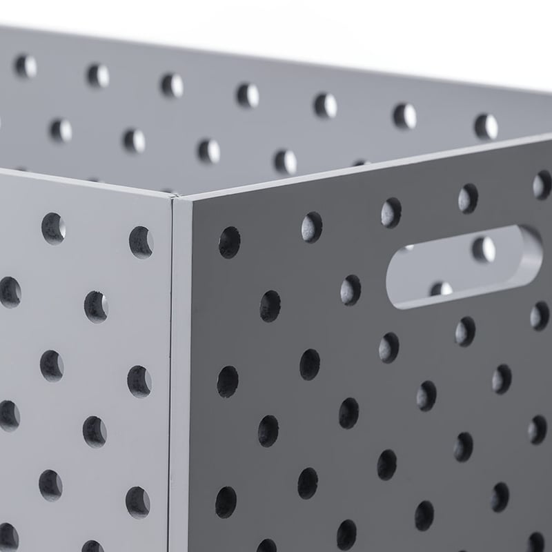 Toy Box on Wheels Pale Grey