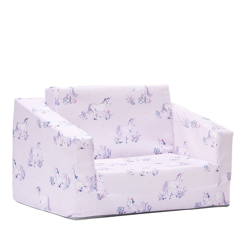 Flip Out Unicorn Blossom Sofa Bed