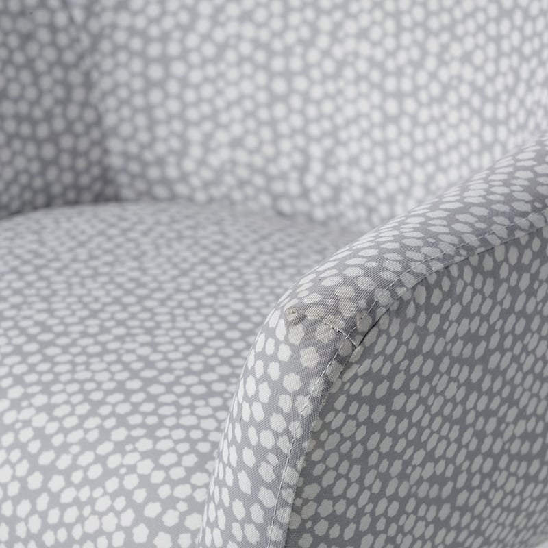 Gigi Chair Grey Spot 