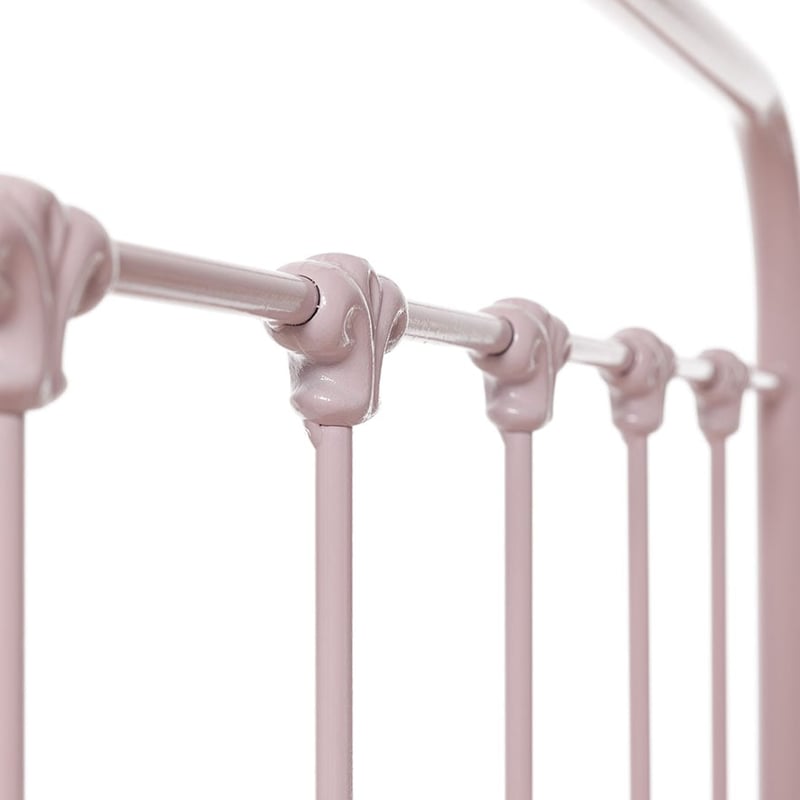 Arabella Iron Bed Pale Pink 