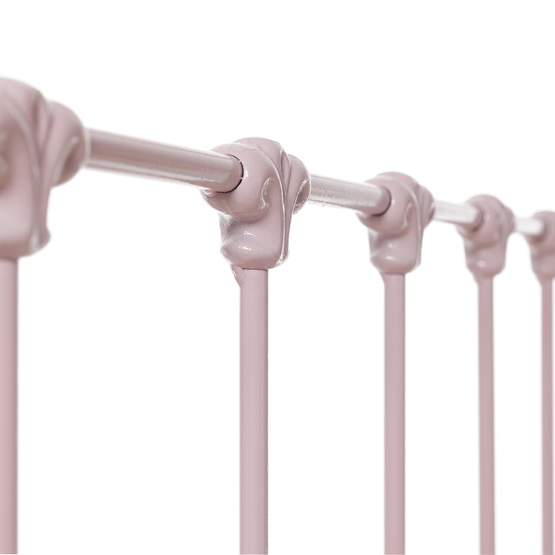 Vintage Iron Bed Pink 