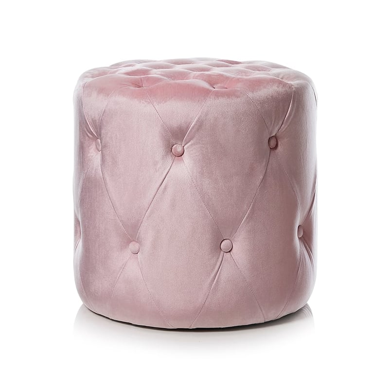 Valentina Velvet Ottoman Pink 