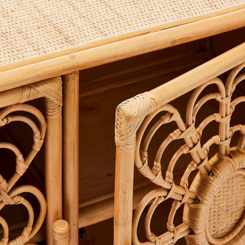 Oasis Rattan Honey 2 Door Sideboard