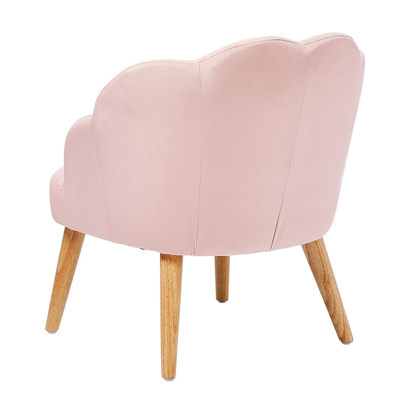 Shelly Furniture Collection Pink 1 Seater Chair