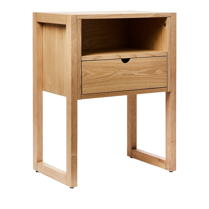 Max Furniture Collection Natural Bedside Table