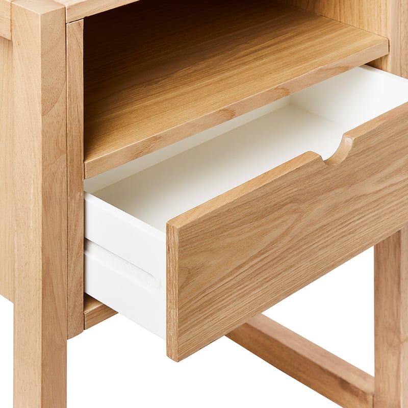 Max Furniture Collection Natural Bedside Table