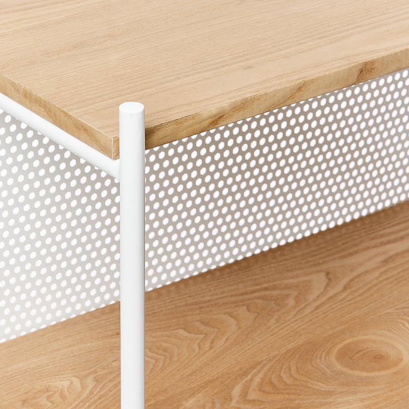 Henley Furniture Collection White Bookshelf  