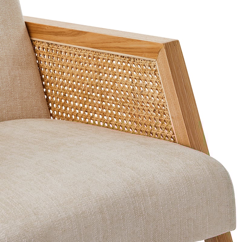 Arden Natural Rattan Rocking Chair