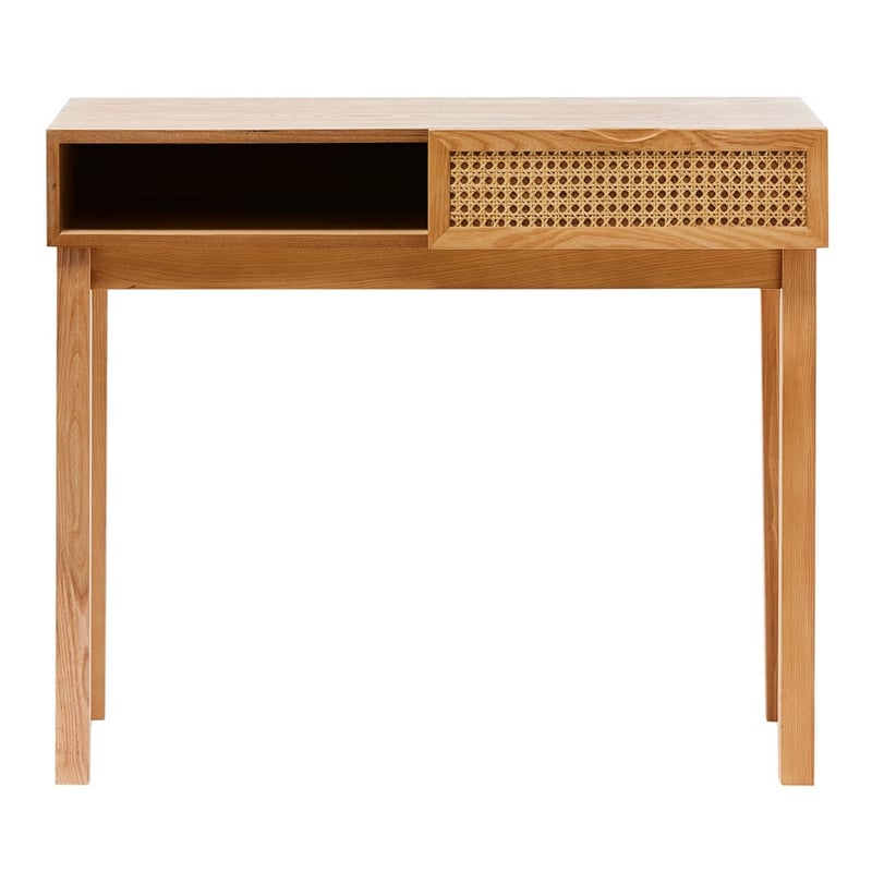 Arden Natural 1 Drawer Desk