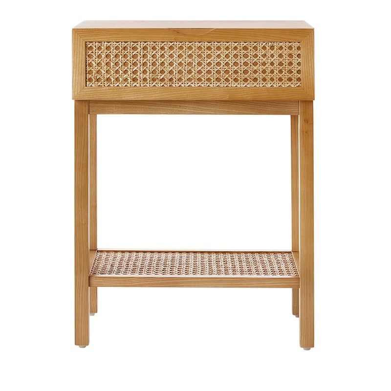 Arden Natural 1 Drawer Bedside Table 