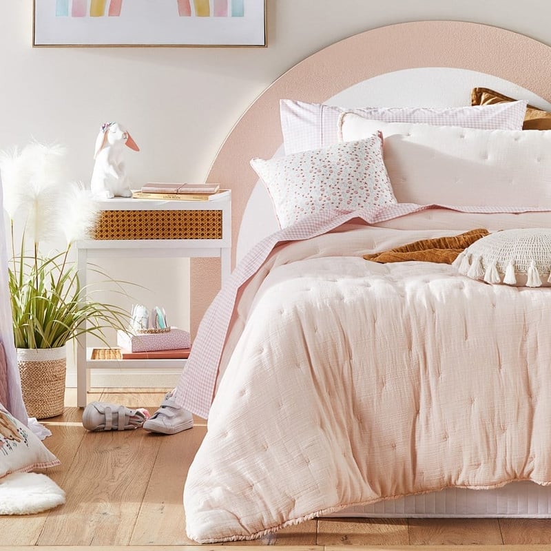 Arden White 1 Drawer Bedside Table