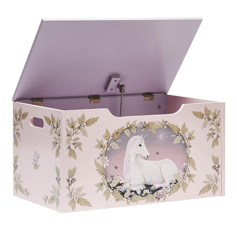 Fleur Harris Pink Woodland Unicorn Toy Box