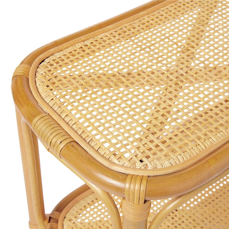 Marlo Rattan Furniture Collection Natural Bookshelf