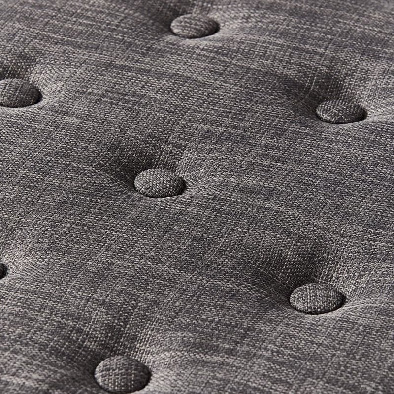 Holland Charcoal Storage Ottoman