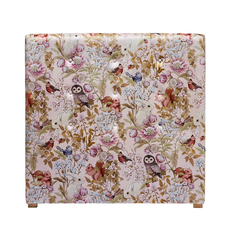 Fleur Harris Woodlands Pink Bedhead