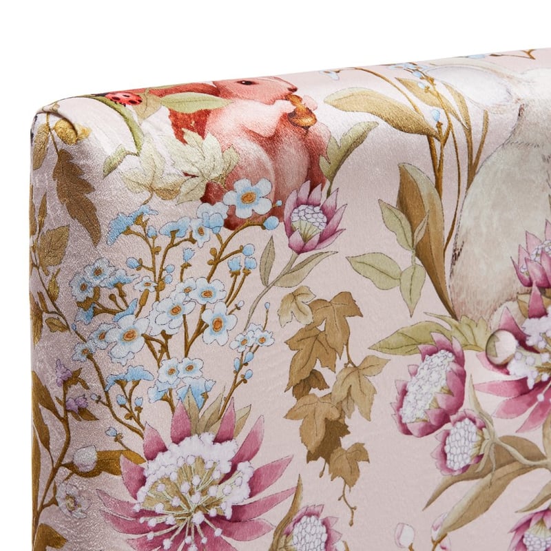 Fleur Harris Woodlands Pink Bedhead