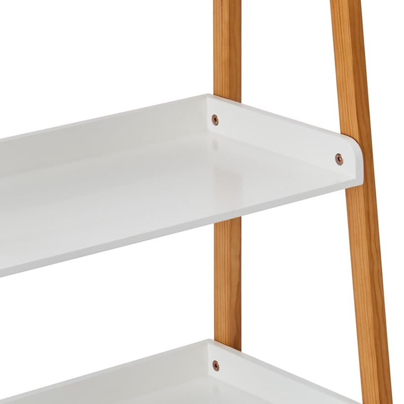Brooks Natural 4 Tier Bookshelf