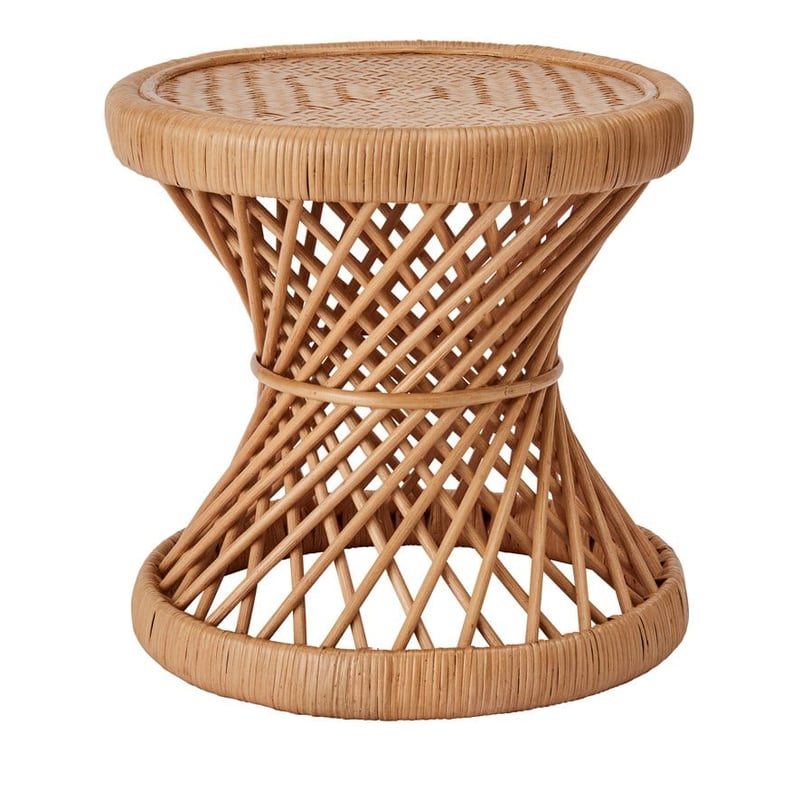 Kobie Rattan Honey Bedside Table