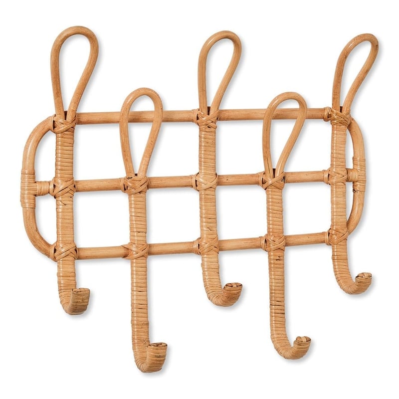 Kobie Honey Rattan Wall Hooks