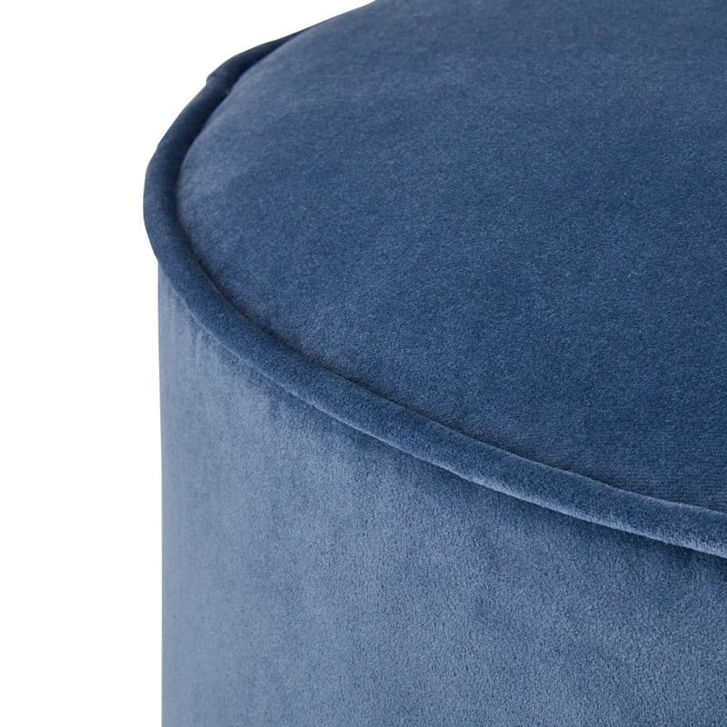 Emerson Blue Ottoman