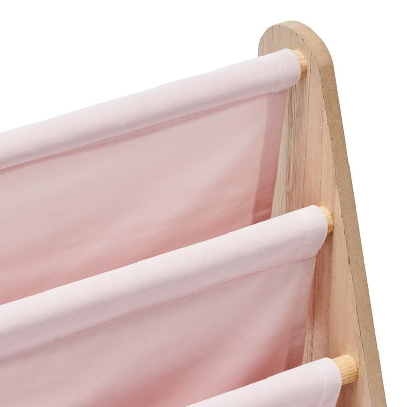 Haven Velvet Pink 4 Tier Bookshelf  