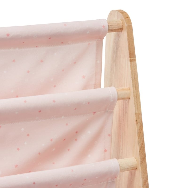 Haven Pink Stars 4 Tier Bookshelf