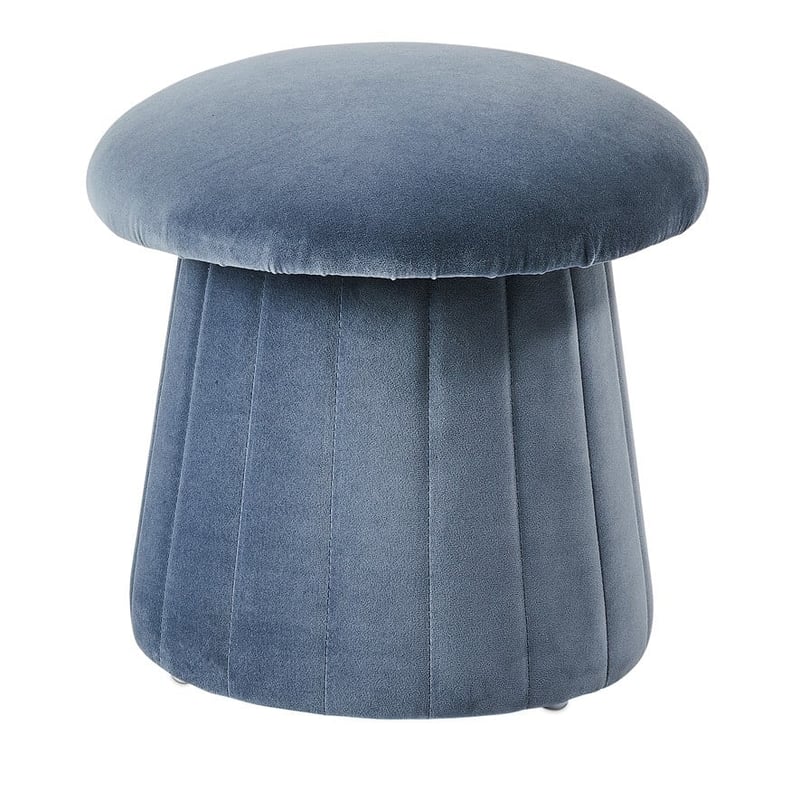 Blue Mushroom Stool