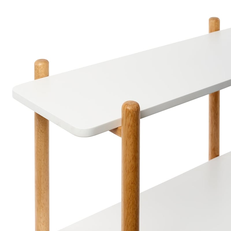 Hunter White Book Shelf