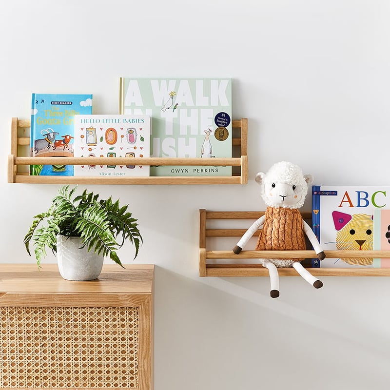 Leo Wall Book Shelf Pack of 2
