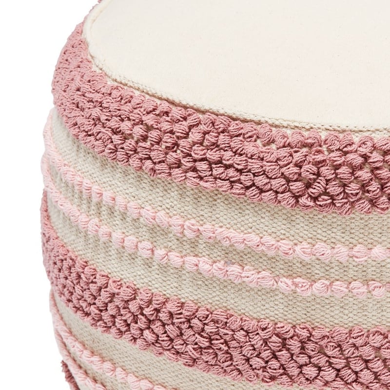 Halo Pinks Pouf