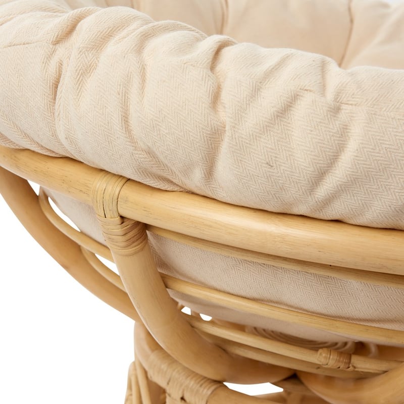 Brighton Natural Rattan Papasan Chair