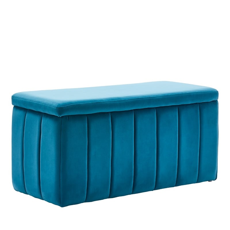 Aspen Ocean Blue Blanket Box